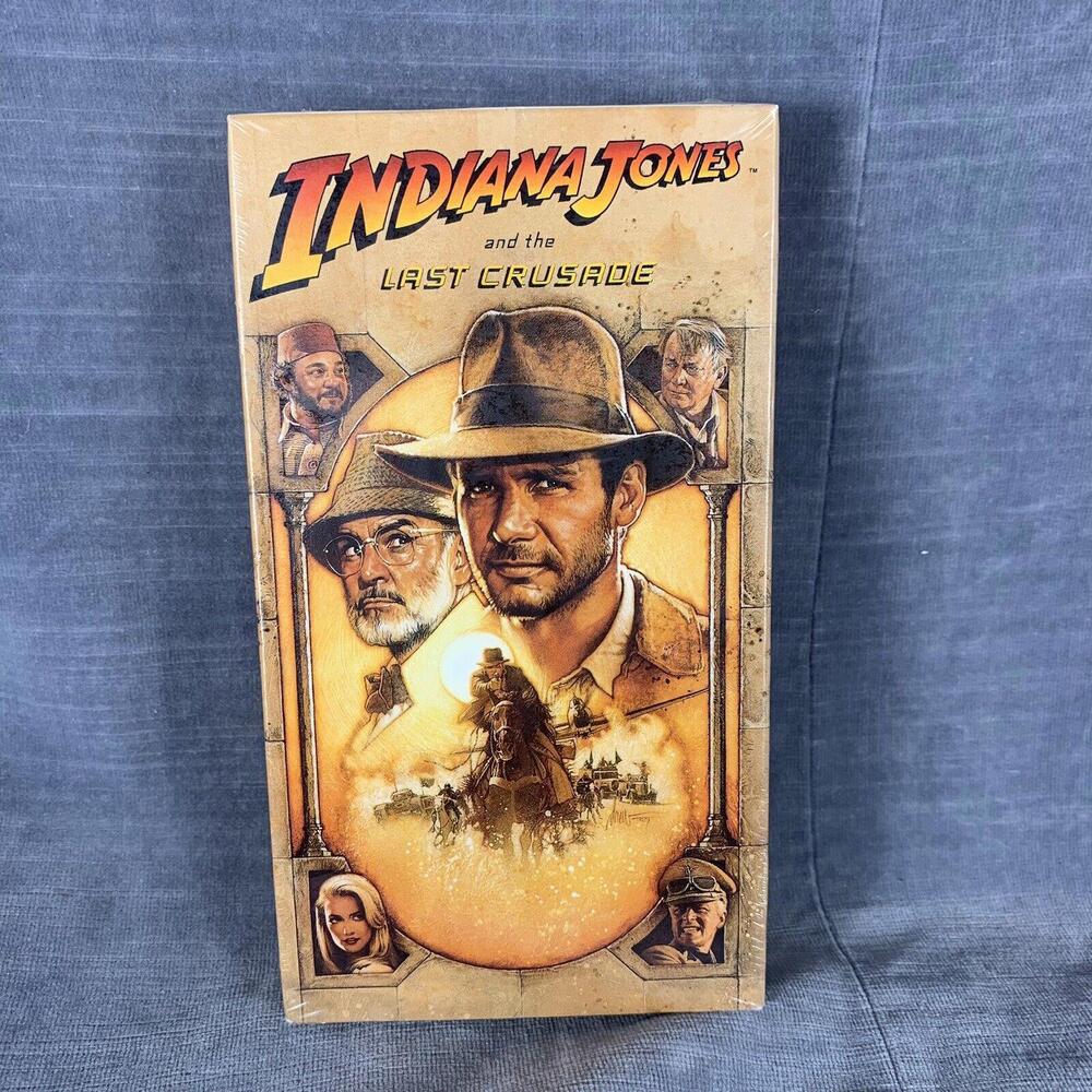 Indiana Jones and the Last Crusade VHS 1989 Brand New Factory Sealed